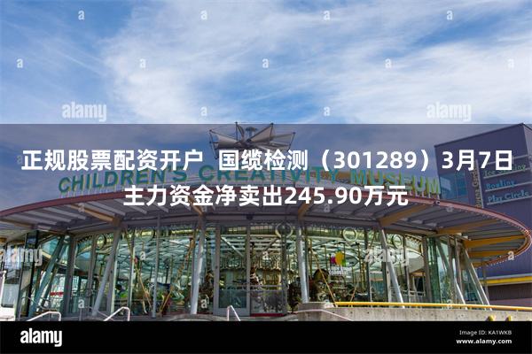 正规股票配资开户  国缆检测（301289）3月7日主力资金净卖出245.90万元