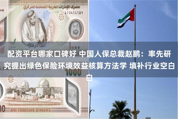 配资平台哪家口碑好 中国人保总裁赵鹏：率先研究提出绿色保险环境效益核算方法学 填补行业空白